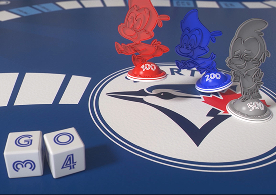 Blue Jays Board Game Race